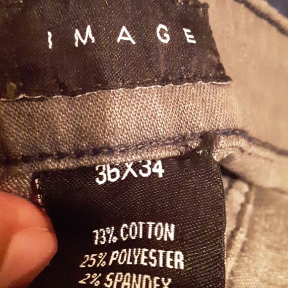 Image Jeans New Without Tag Gray 36W 34L - Picture 6 of 6